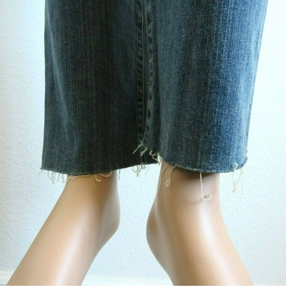 KUT from the KLOTH Jeans Women’s DISTRESSED Ankle Straight Leg Plus Size 16 NWT - Picture 4 of 4